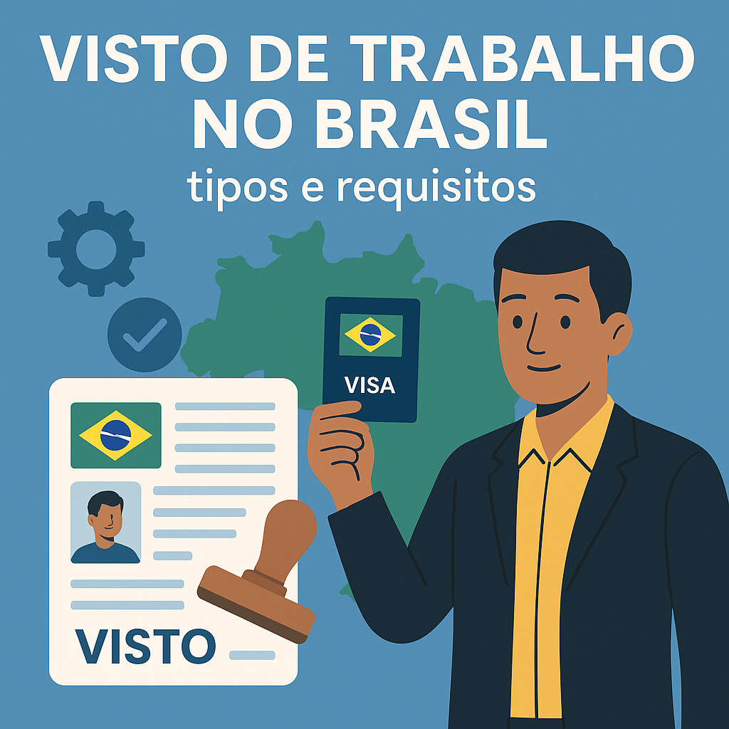 Visto de trabalho no Brasil: tipos e requisitos