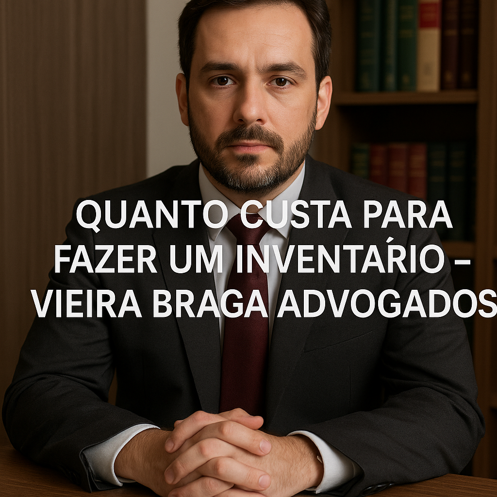 quanto custa para fazer um inventário - Vieira Braga Advogados
