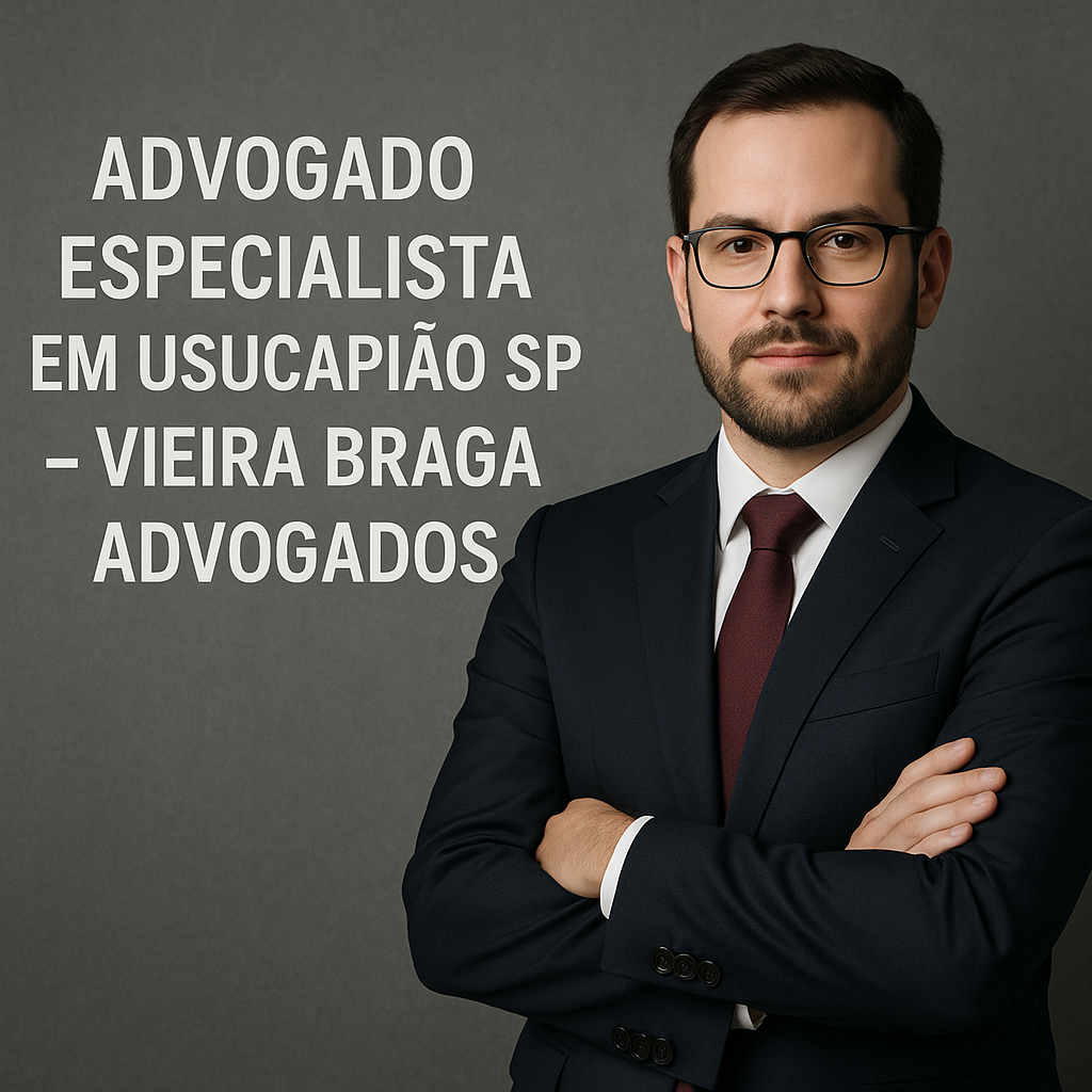 advogado especialista em usucapião sp - Vieira Braga Advogados